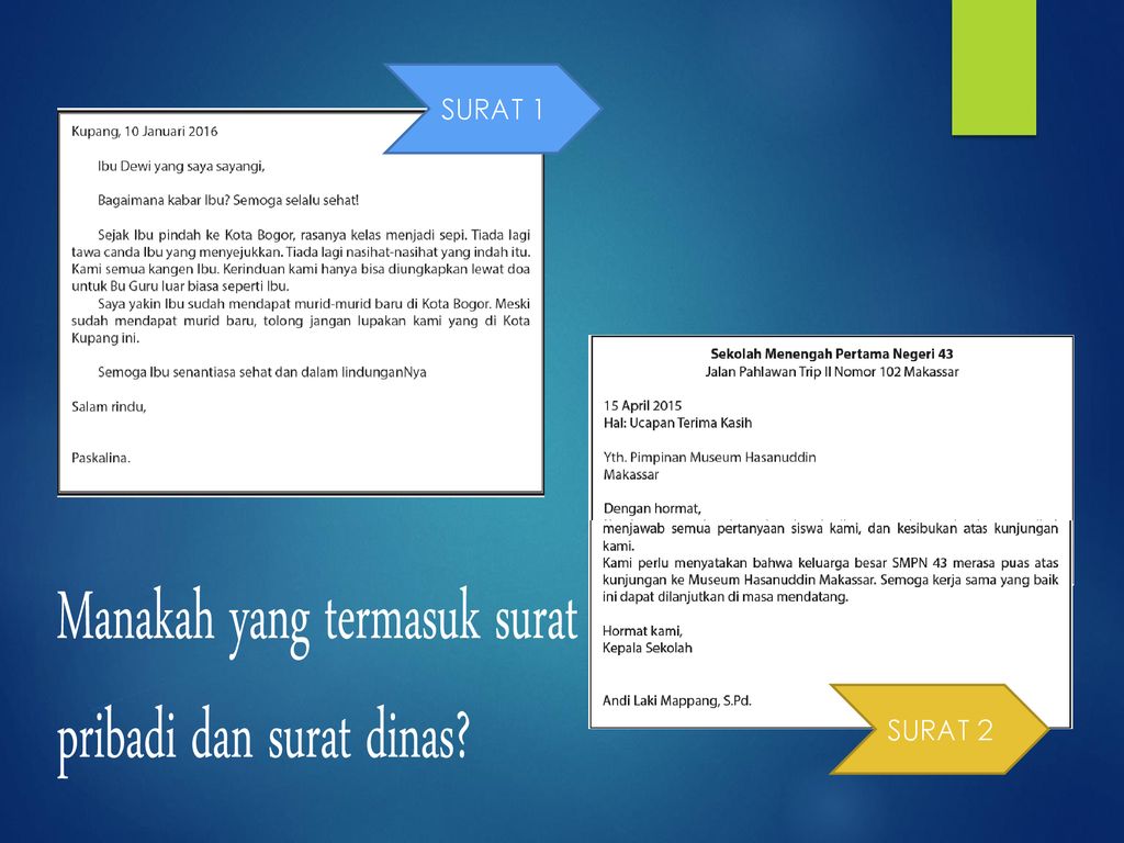 Detail Contoh Surat Dinas Dan Pribadi Nomer 36