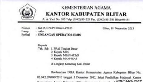 Detail Contoh Surat Dinas Kantor Nomer 33