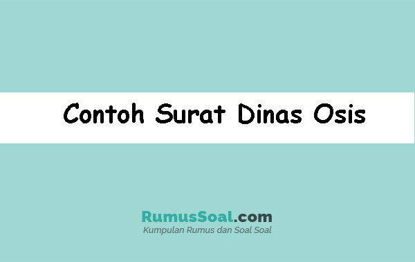 Detail Contoh Surat Dinas Smp Nomer 47