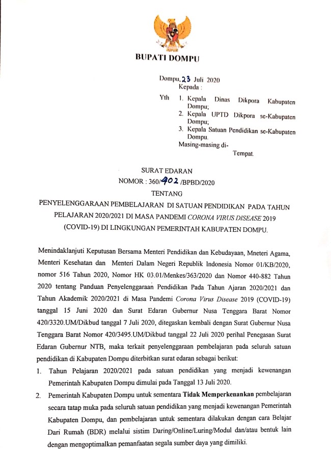 Detail Contoh Surat Dinas Tentang Covid 19 Nomer 24