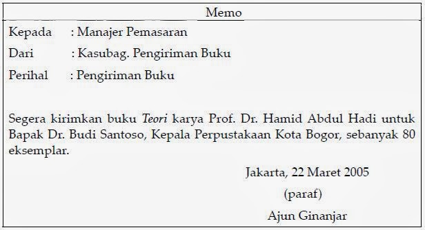 Detail Contoh Surat Disposisi Tidak Langsung Nomer 17