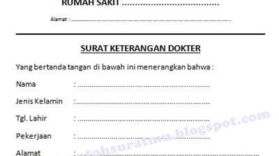 Detail Contoh Surat Dokter Rumah Sakit Nomer 53