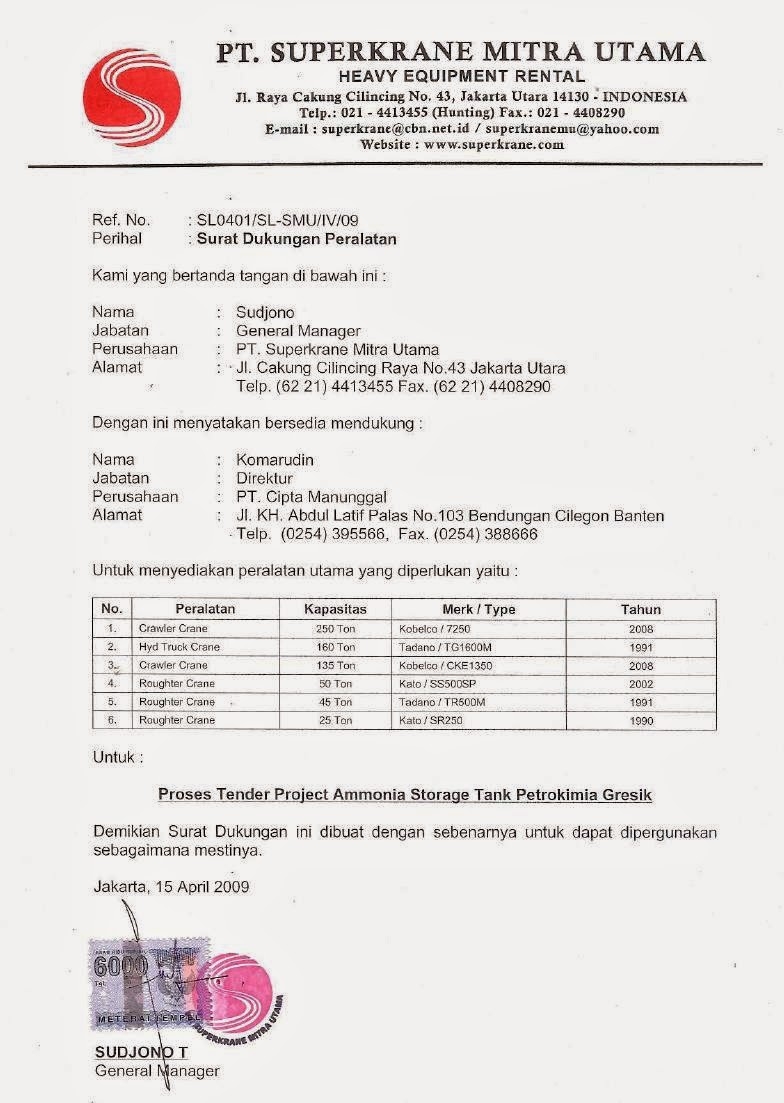 Detail Contoh Surat Dukungan Masyarakat Nomer 41