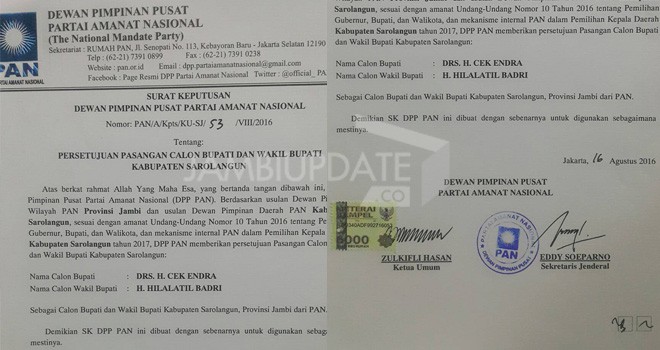 Detail Contoh Surat Dukungan Pencalonan Nomer 32