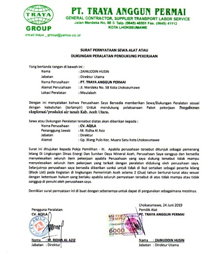 Detail Contoh Surat Dukungan Supplier Nomer 17