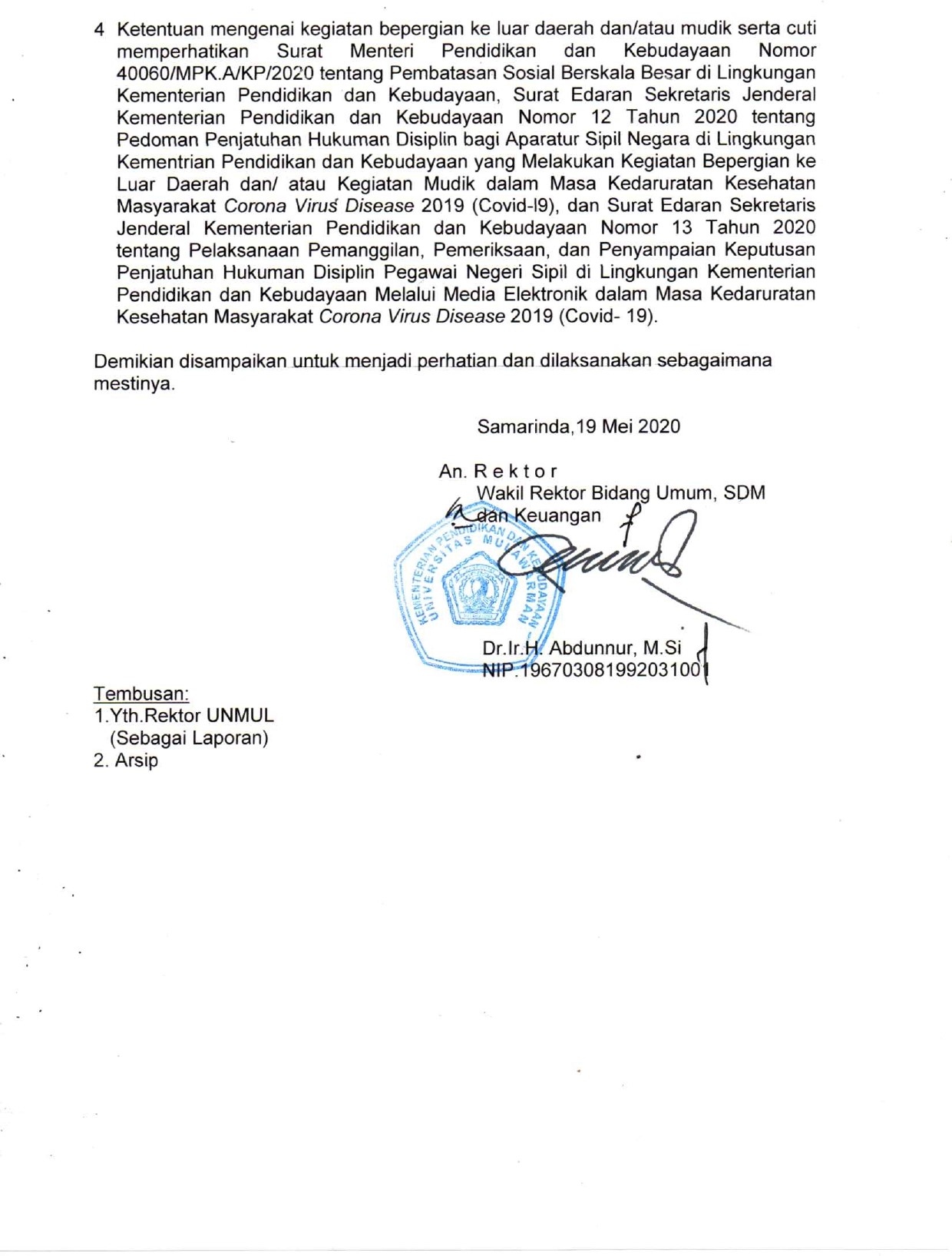 Detail Contoh Surat Edaran Libur Hari Raya Idul Fitri Nomer 15