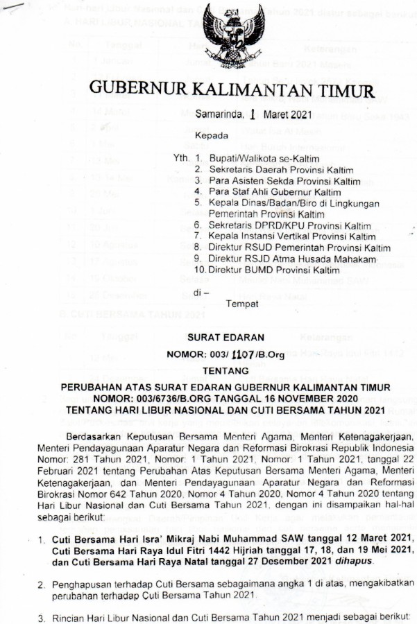 Detail Contoh Surat Edaran Libur Hari Raya Idul Fitri Nomer 34