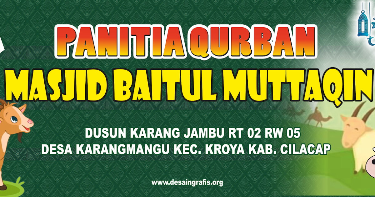 Detail Contoh Surat Edaran Panitia Qurban Nomer 41