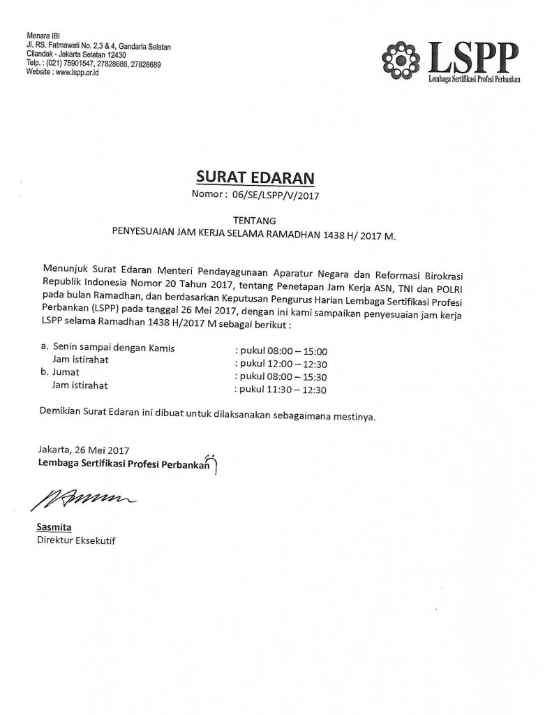 Detail Contoh Surat Edaran Untuk Masyarakat Nomer 12