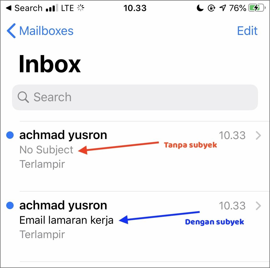 Detail Contoh Surat Email Nomer 40