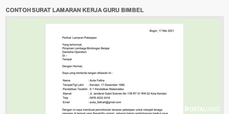 Detail Contoh Surat Email Nomer 51