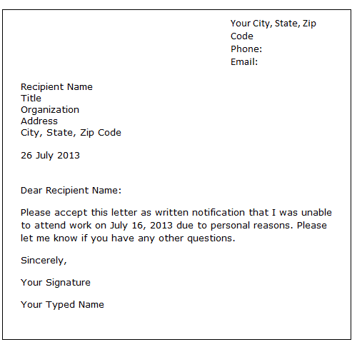Contoh Surat Email Dalam Bahasa Inggris
