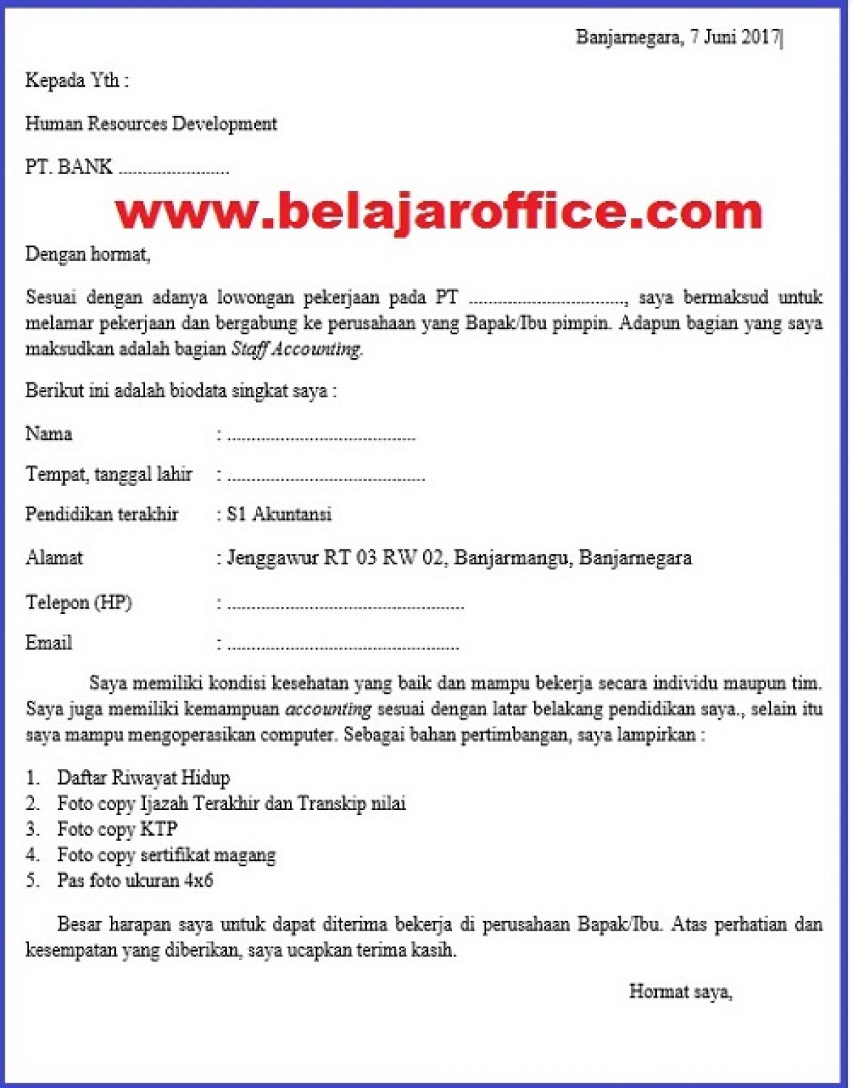 Detail Contoh Surat Email Resmi Nomer 41