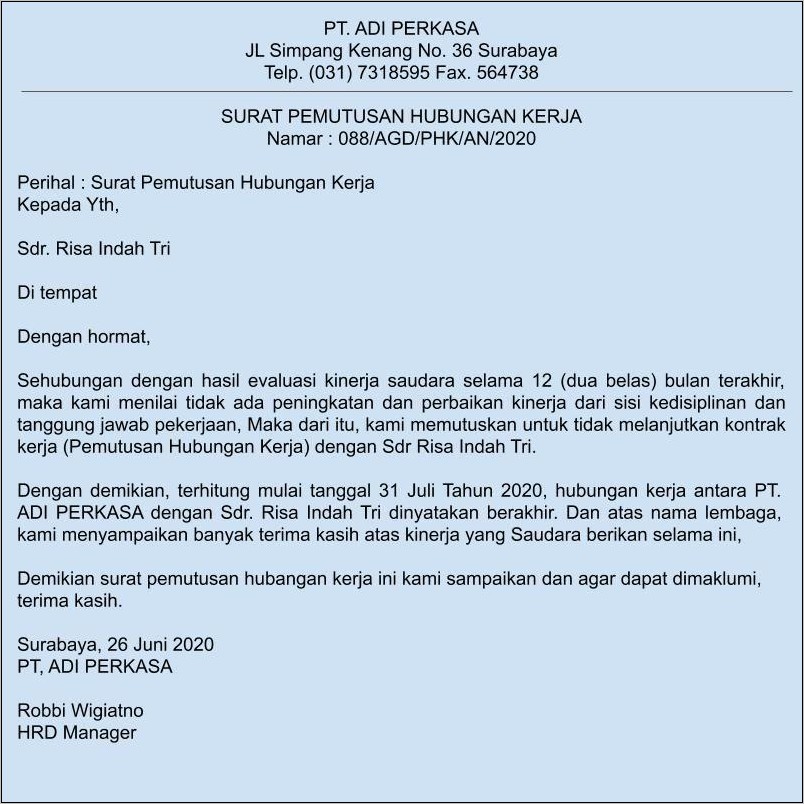 Halaman Unduh untuk file Contoh Surat Evaluasi Kinerja Karyawan yang ke 17