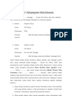 Detail Contoh Surat Gugatan Cerai Karena Suami Selingkuh Nomer 13