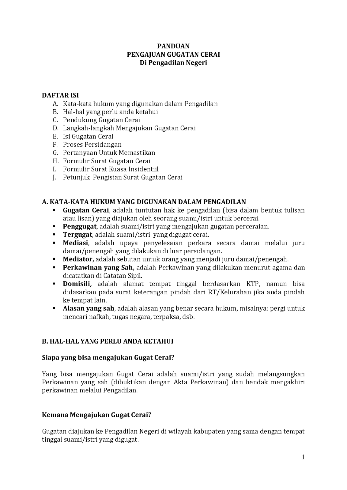 Detail Contoh Surat Gugatan Ke Pengadilan Agama Nomer 19