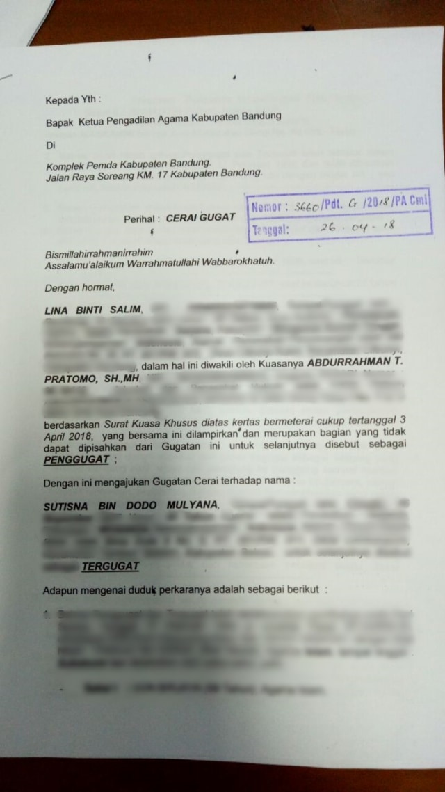 Detail Contoh Surat Hak Asuh Anak Dari Pengadilan Nomer 38