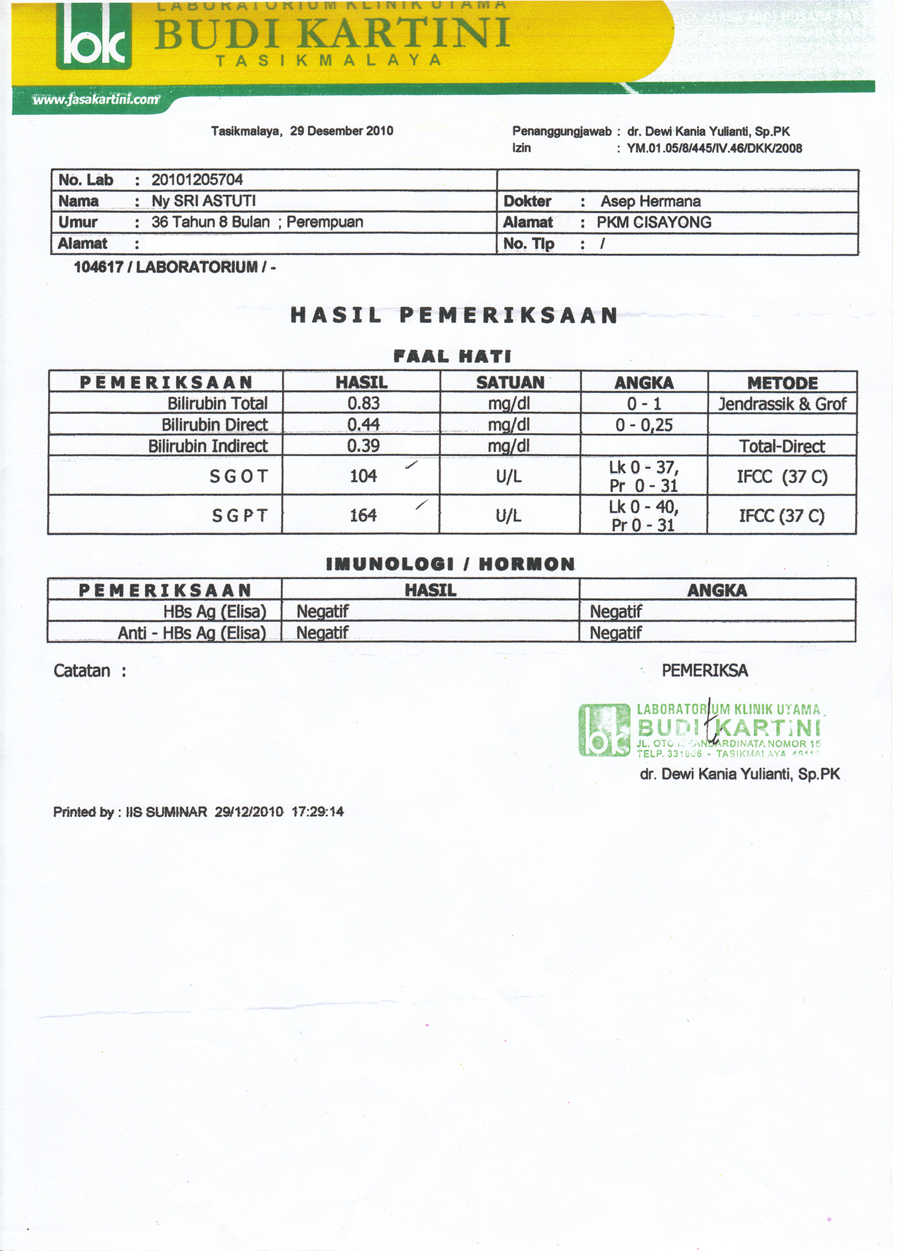 Detail Contoh Surat Hasil Laboratorium Kanker Nomer 9