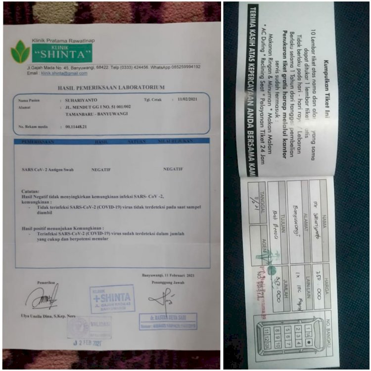 Detail Contoh Surat Hasil Rapid Test Nomer 35