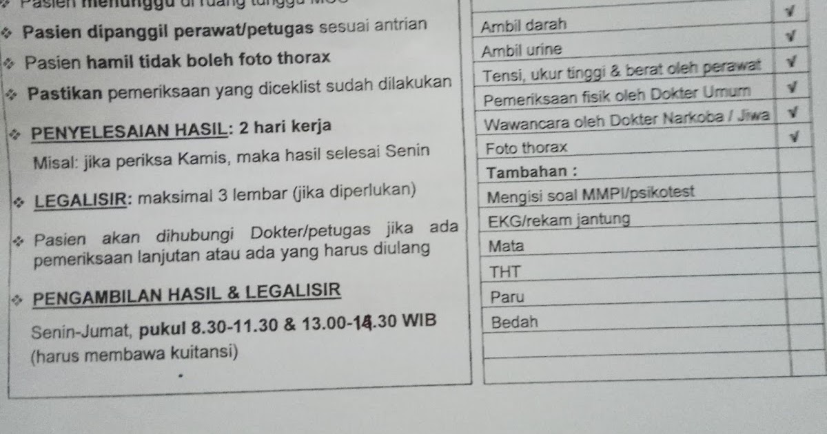 Detail Contoh Surat Hasil Tes Keperawanan Nomer 26
