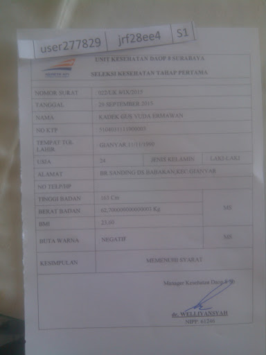 Detail Contoh Surat Hasil Tes Keperawanan Nomer 30
