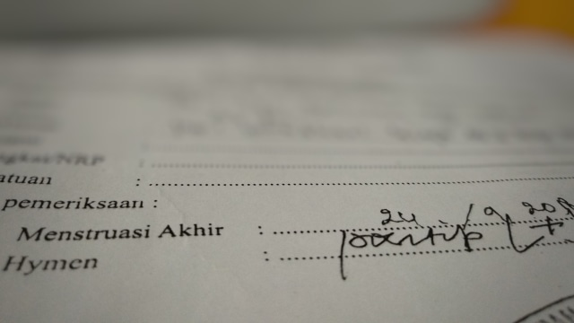Detail Contoh Surat Hasil Tes Keperawanan Nomer 8