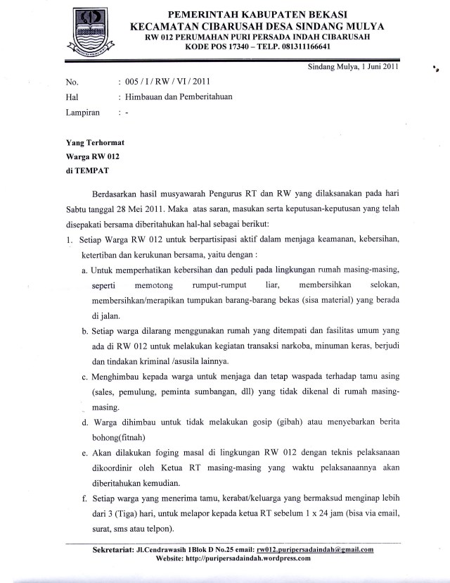 Detail Contoh Surat Himbauan Perusahaan Nomer 49