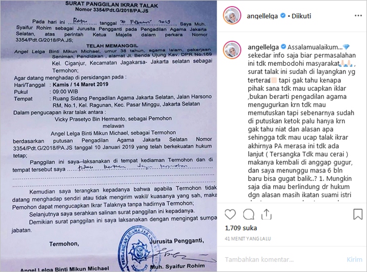 Detail Contoh Surat Ikrar Talak Nomer 42