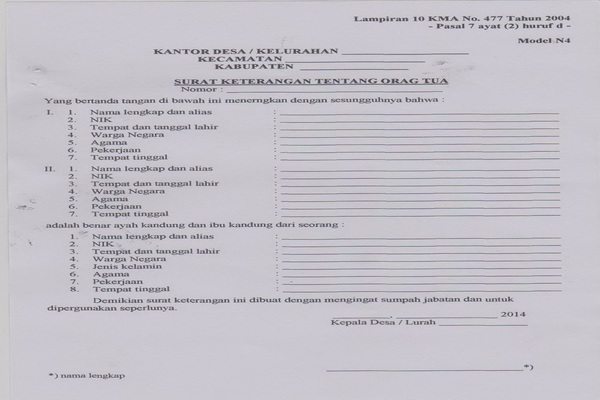 Detail Contoh Surat Imunisasi Nikah Nomer 43