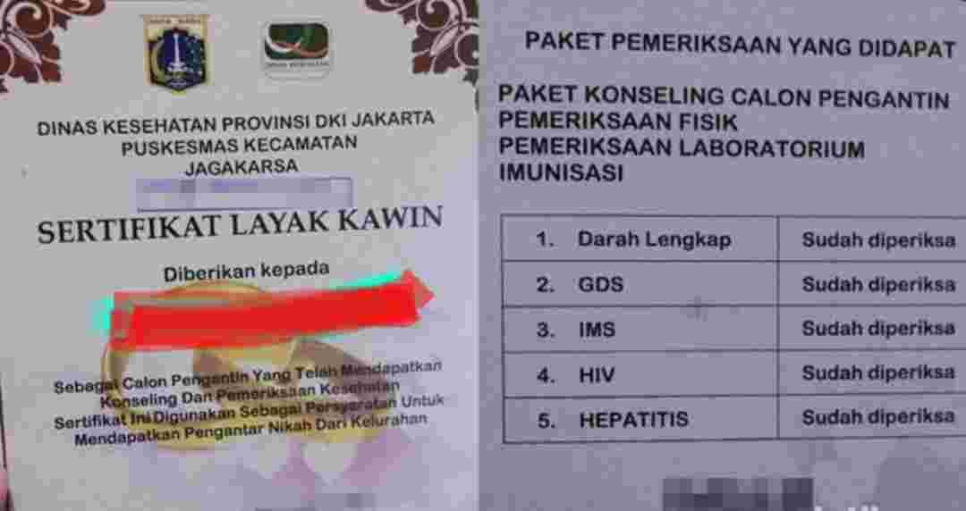 Detail Contoh Surat Imunisasi Nikah Nomer 45