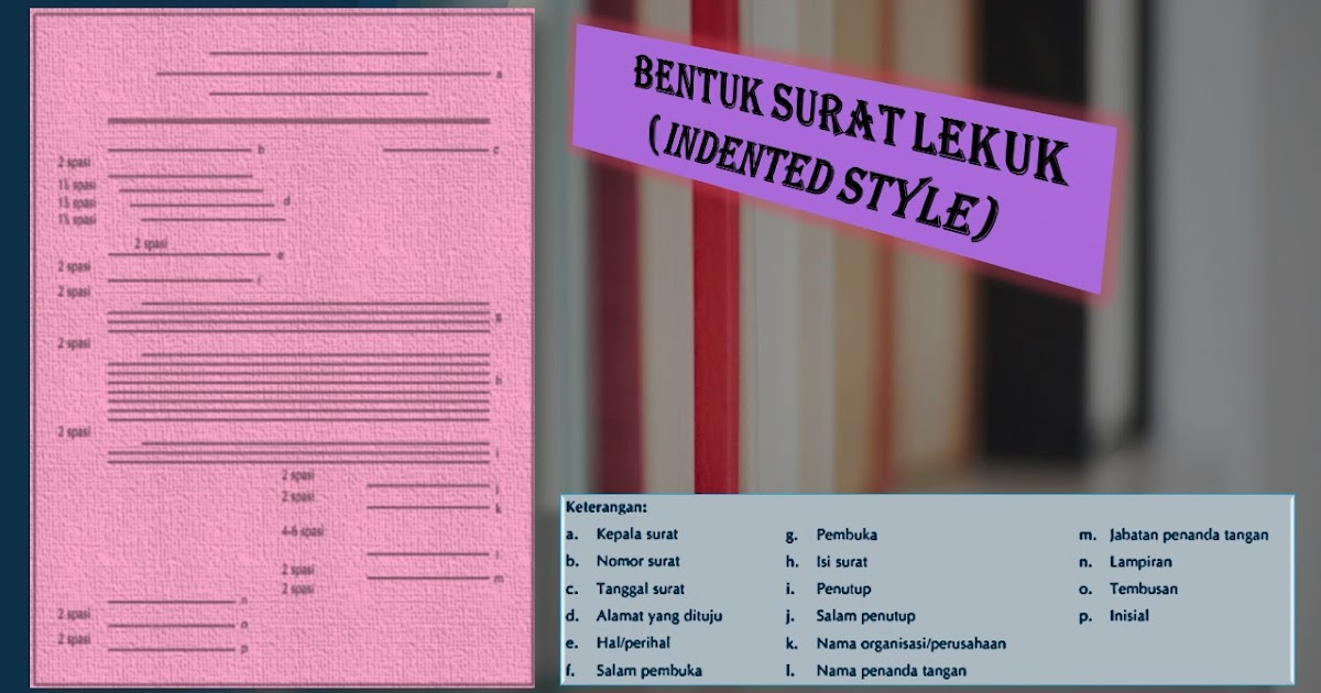 Detail Contoh Surat Indented Style Dalam Bahasa Inggris Nomer 21