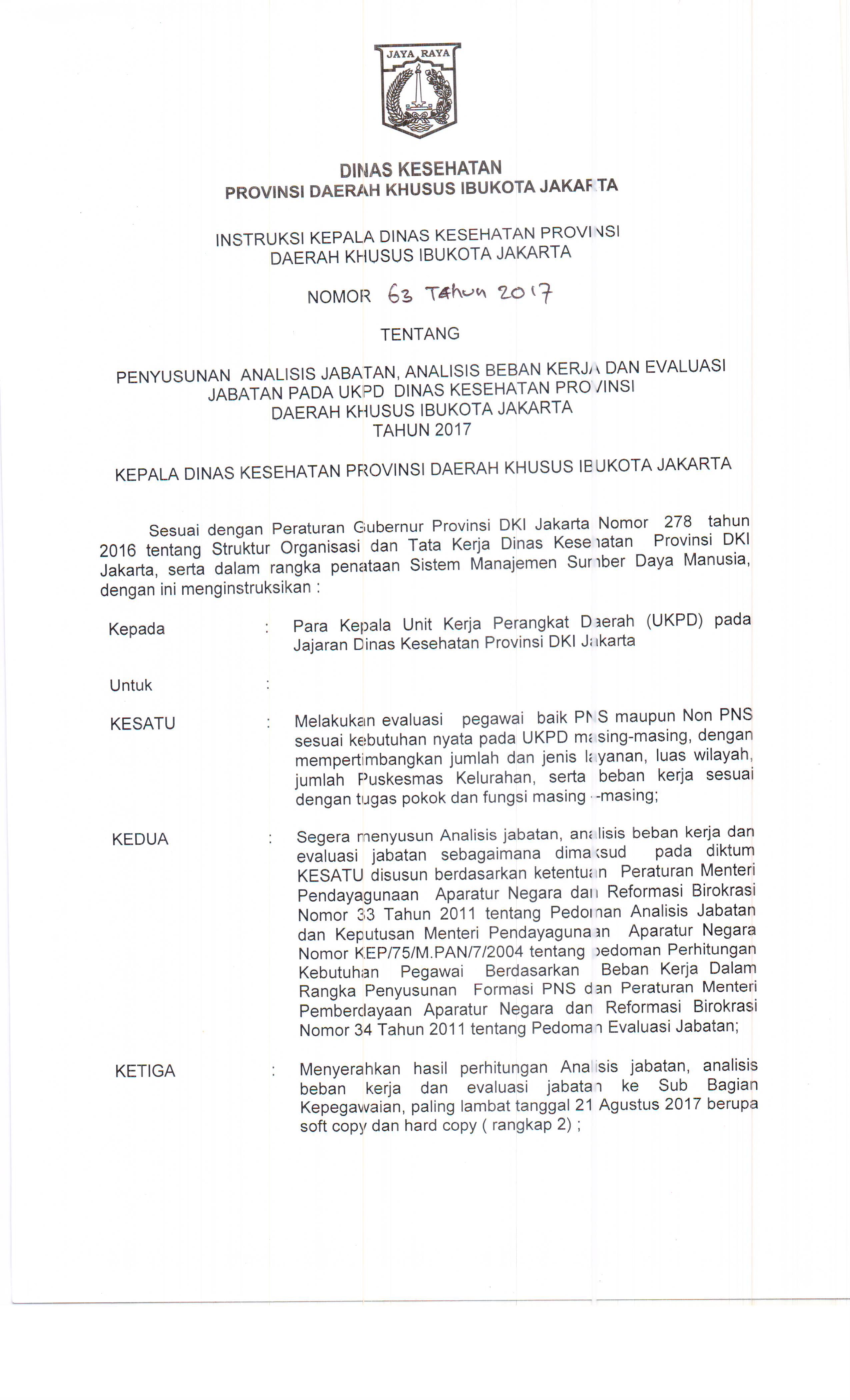 Detail Contoh Surat Instruksi Dinas Nomer 22