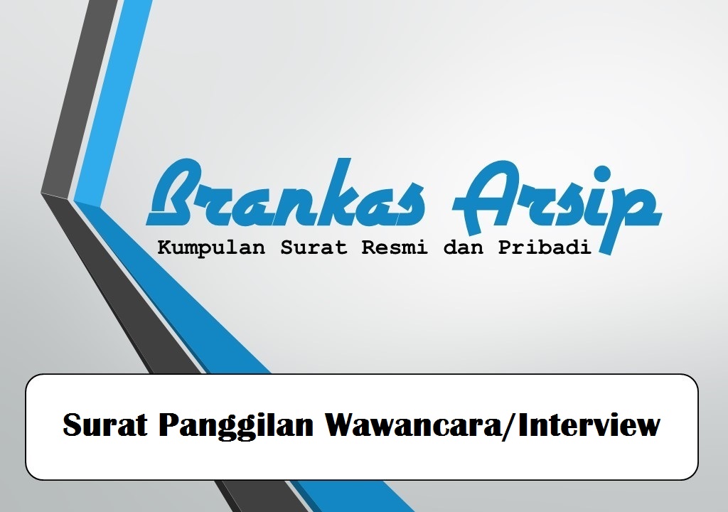 Detail Contoh Surat Interview Nomer 49