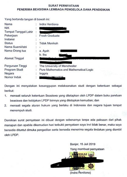 Detail Contoh Surat Izin Atasan Lpdp Nomer 22