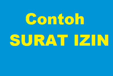 Detail Contoh Surat Izin Bahasa Inggris Nomer 30