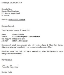 Detail Contoh Surat Izin Bahasa Jawa Nomer 8