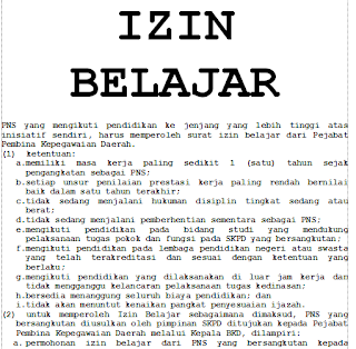 Detail Contoh Surat Izin Belajar Nomer 43