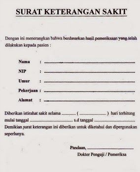 Detail Contoh Surat Izin Dokter Nomer 17