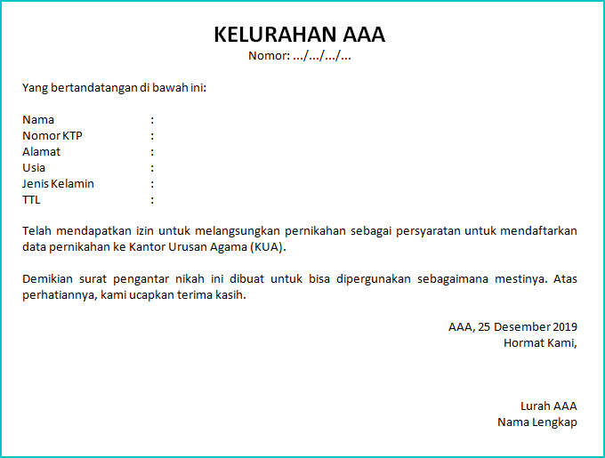 Detail Contoh Surat Izin Keramaian Rt Rw Nomer 42