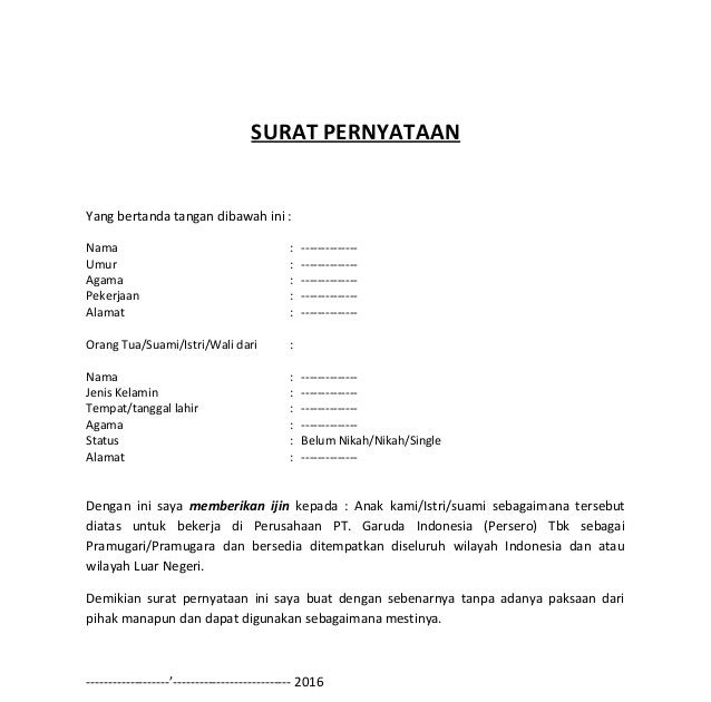 Detail Contoh Surat Izin Kerja Dari Suami Nomer 18