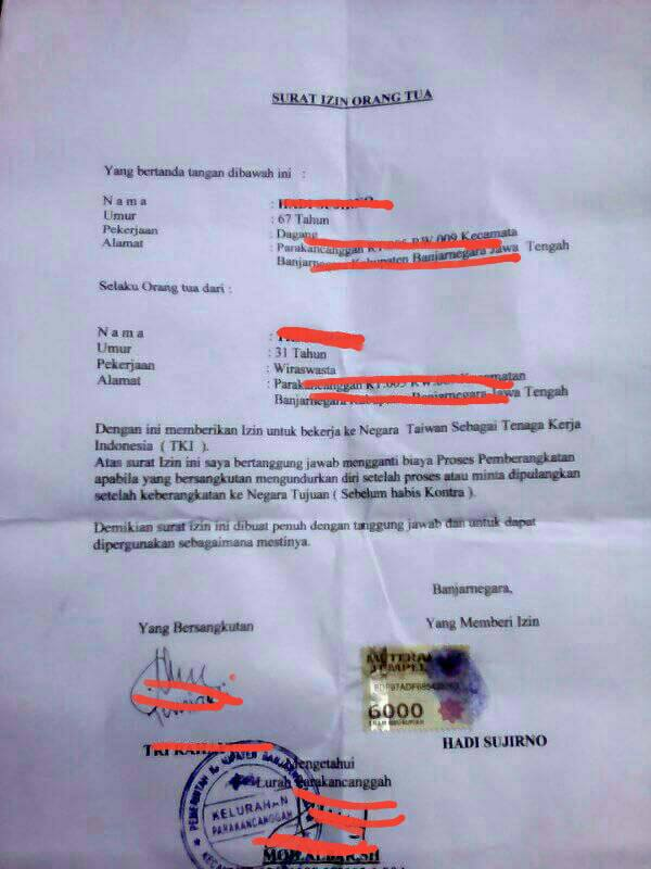 Detail Contoh Surat Izin Kerja Dari Suami Nomer 31