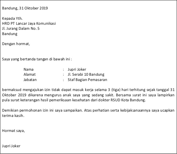 Detail Contoh Surat Izin Mahasiswa Nomer 10