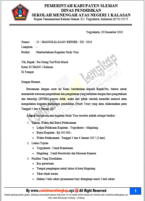 Detail Contoh Surat Izin Orang Tua Untuk Study Tour Nomer 49