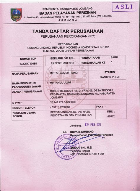 Detail Contoh Surat Izin Pariwisata Nomer 42