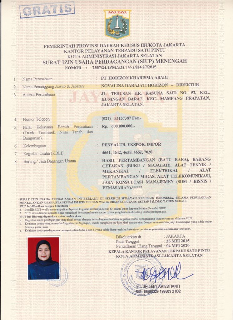 Detail Contoh Surat Izin Pendirian Usaha Nomer 40