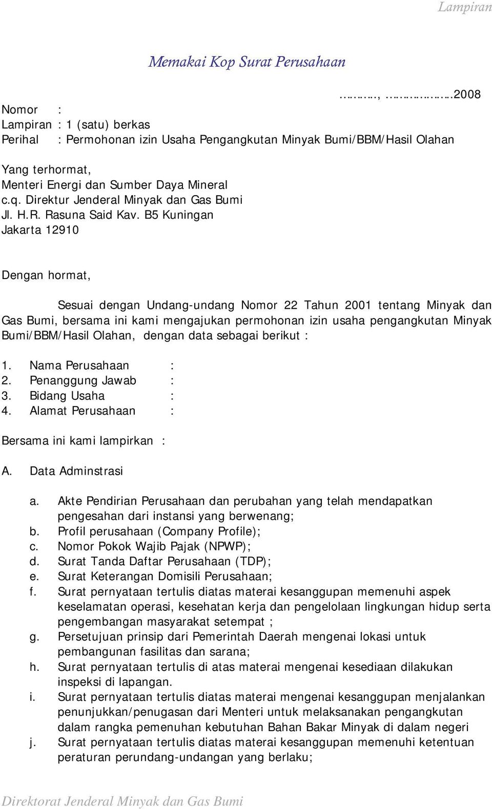 Detail Contoh Surat Izin Pengangkutan Bbm Nomer 4