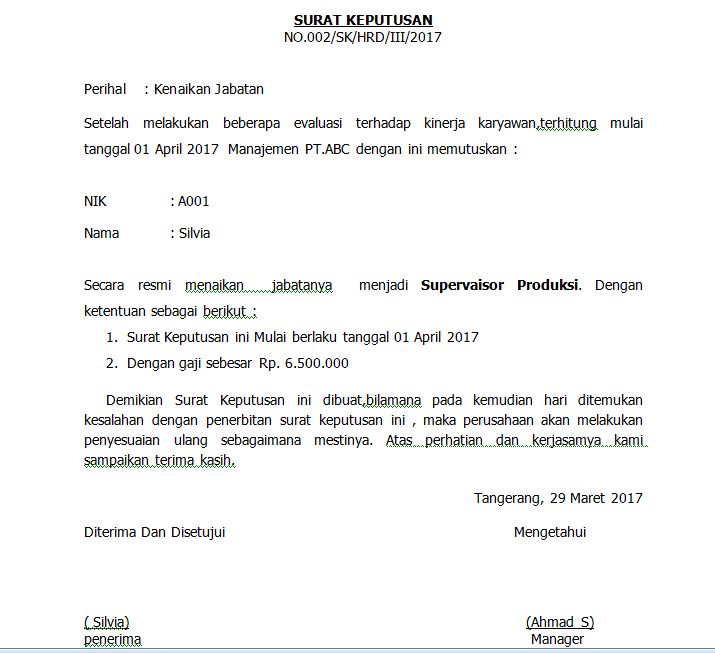 Detail Contoh Surat Izin Promosi Nomer 30