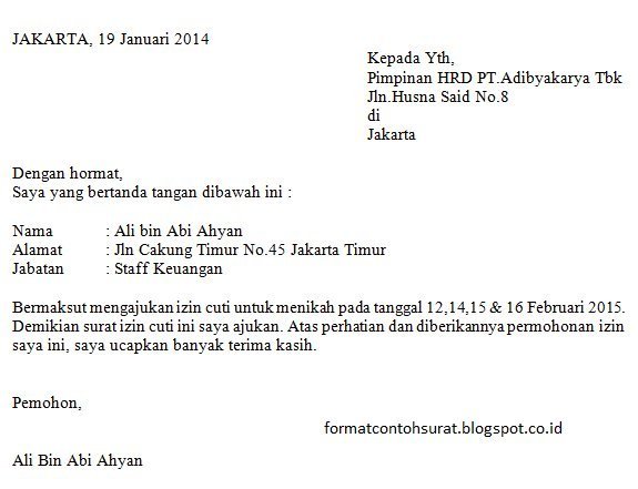 Detail Contoh Surat Izin Sakit Kuliah Nomer 16