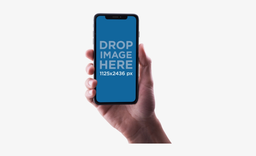 Detail Iphone Hand Mockup Nomer 4