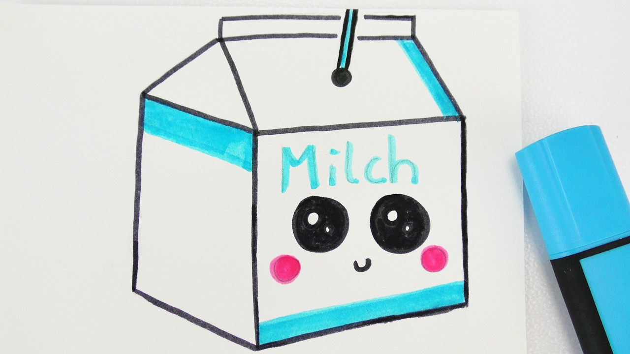 Milchpackung Zeichnen - KibrisPDR